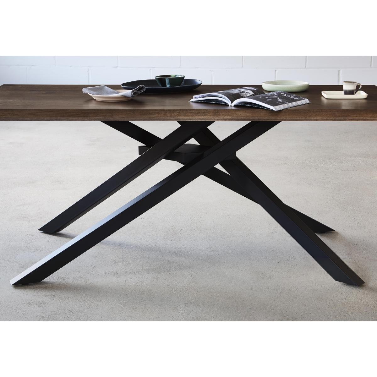 Sapporo Table, 4 Fabric Chairs and Bench Dining Set - Grey – image 3