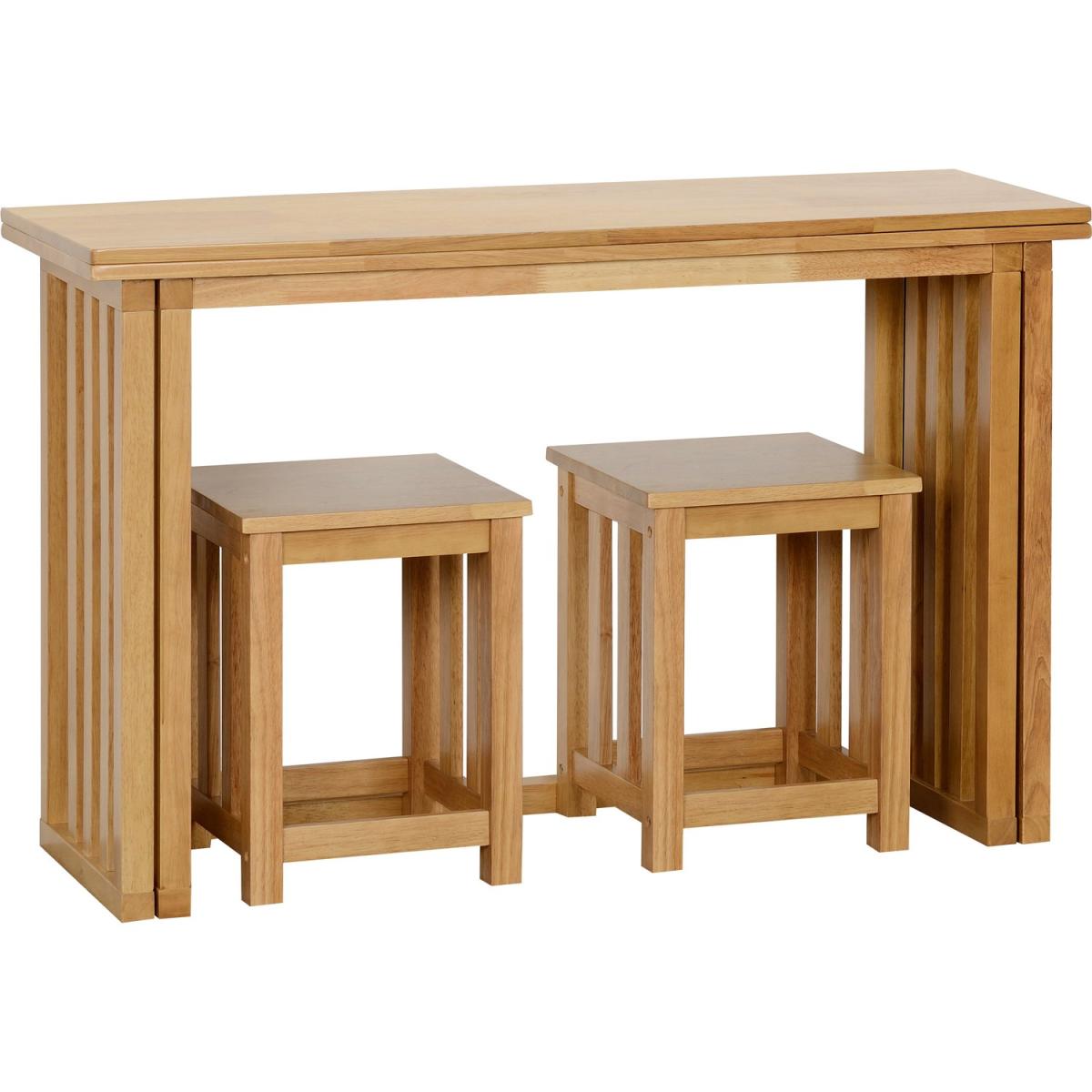 Richmond Foldaway Dining Set Oak Effect – image 2