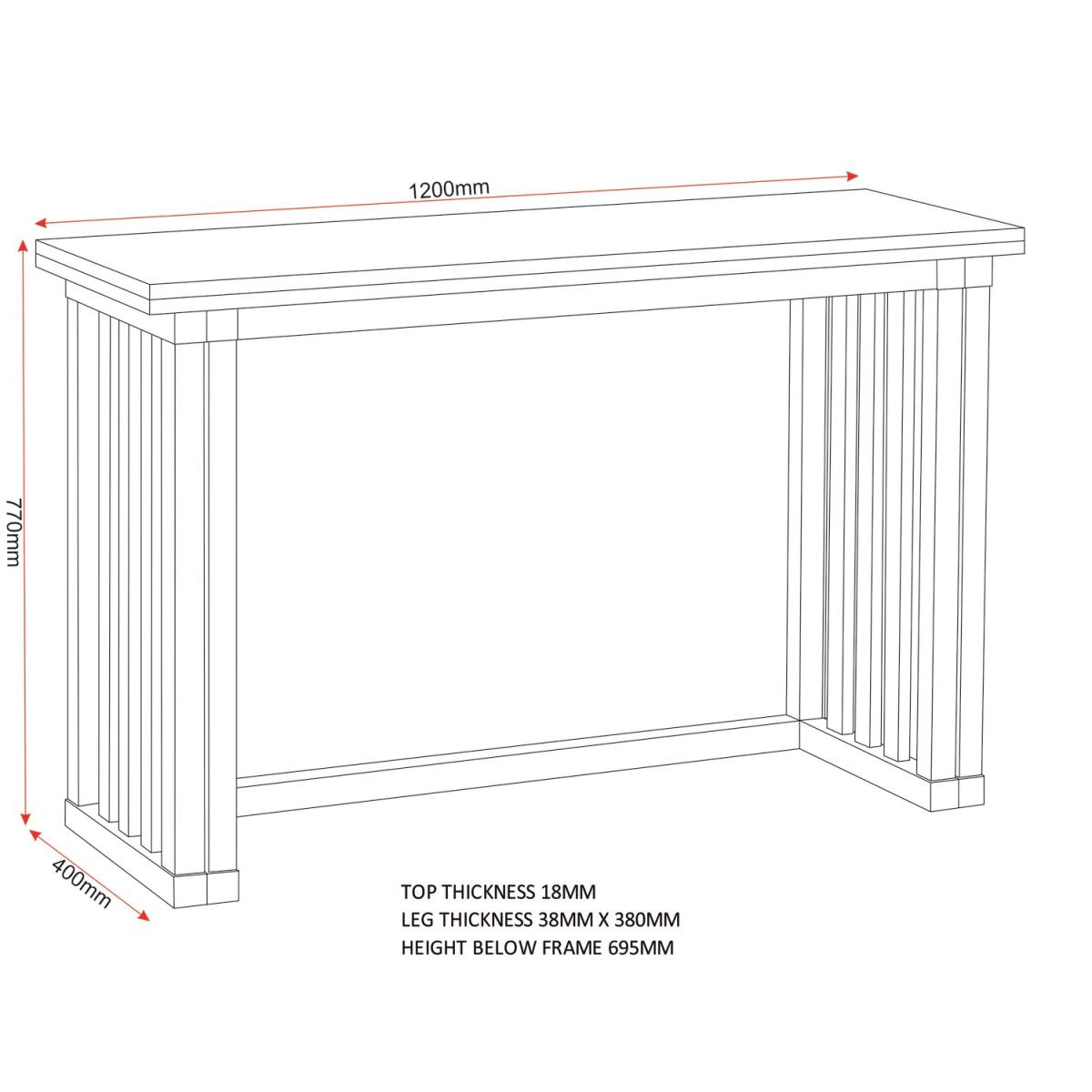 Richmond Foldaway Dining Set Oak Effect – image 11