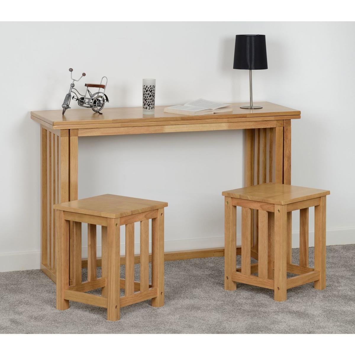 Richmond Foldaway Dining Set Oak Effect – image 10