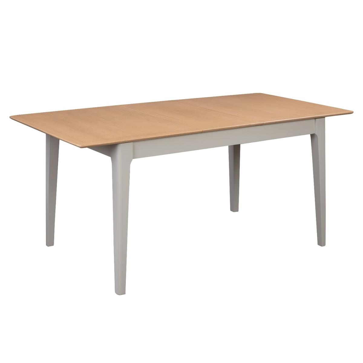 Grey Extendable Dining Table with 2 Dining Benches - Seats 4 - Adeline – image 5