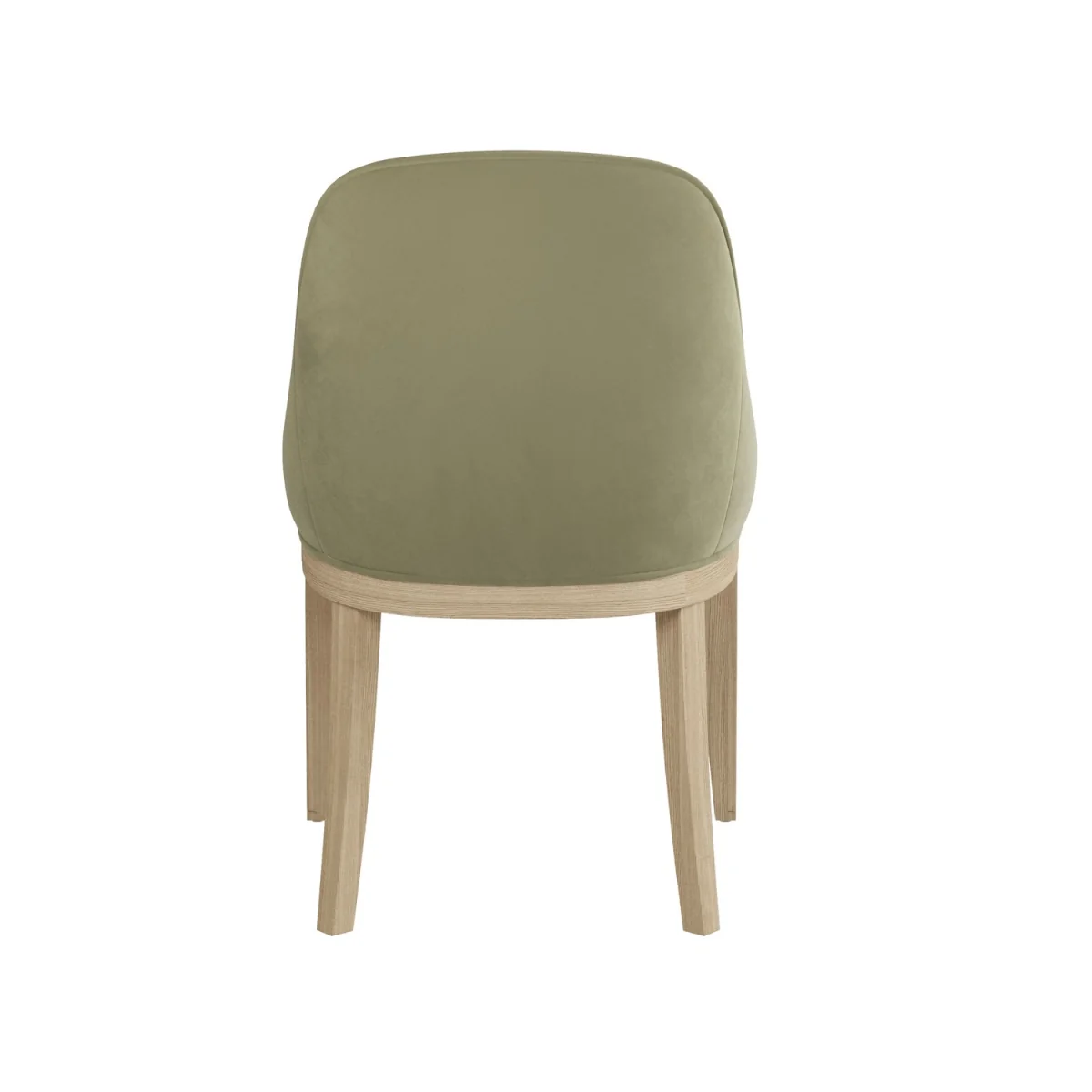 Farmhouse Extending Dining Table Set with 6 Sage Green Velvet Dining Chairs - Madeline – image 12