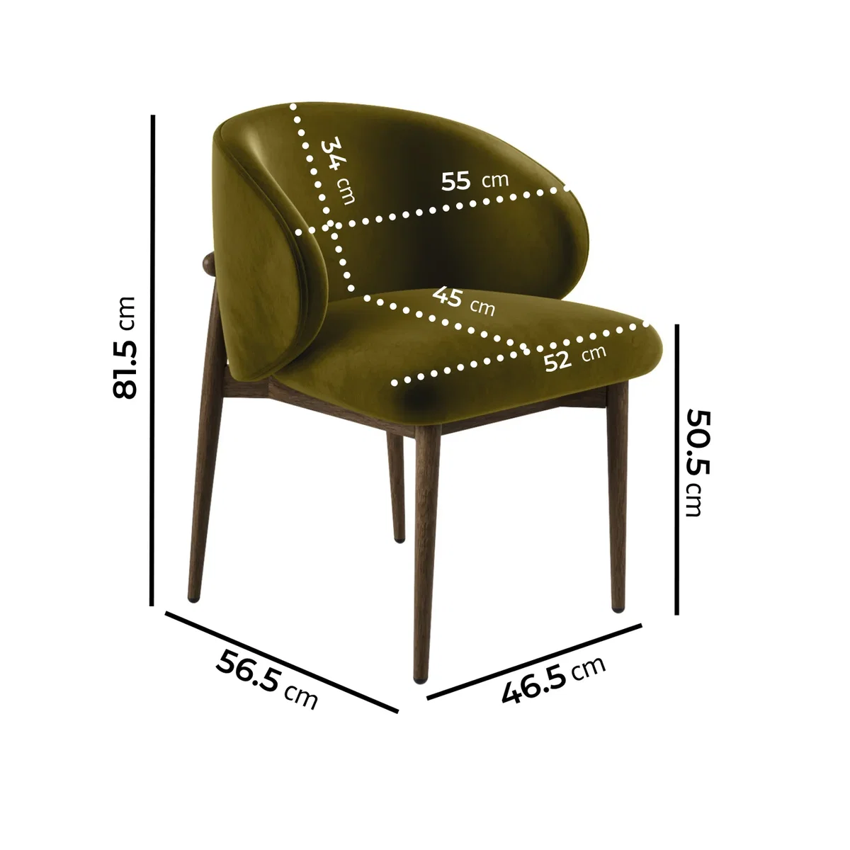 Walnut Finish Extendable Dining Table Set with 6 Green Upholstered Curved Dining Chairs - Seats 6 - Jarel – image 3