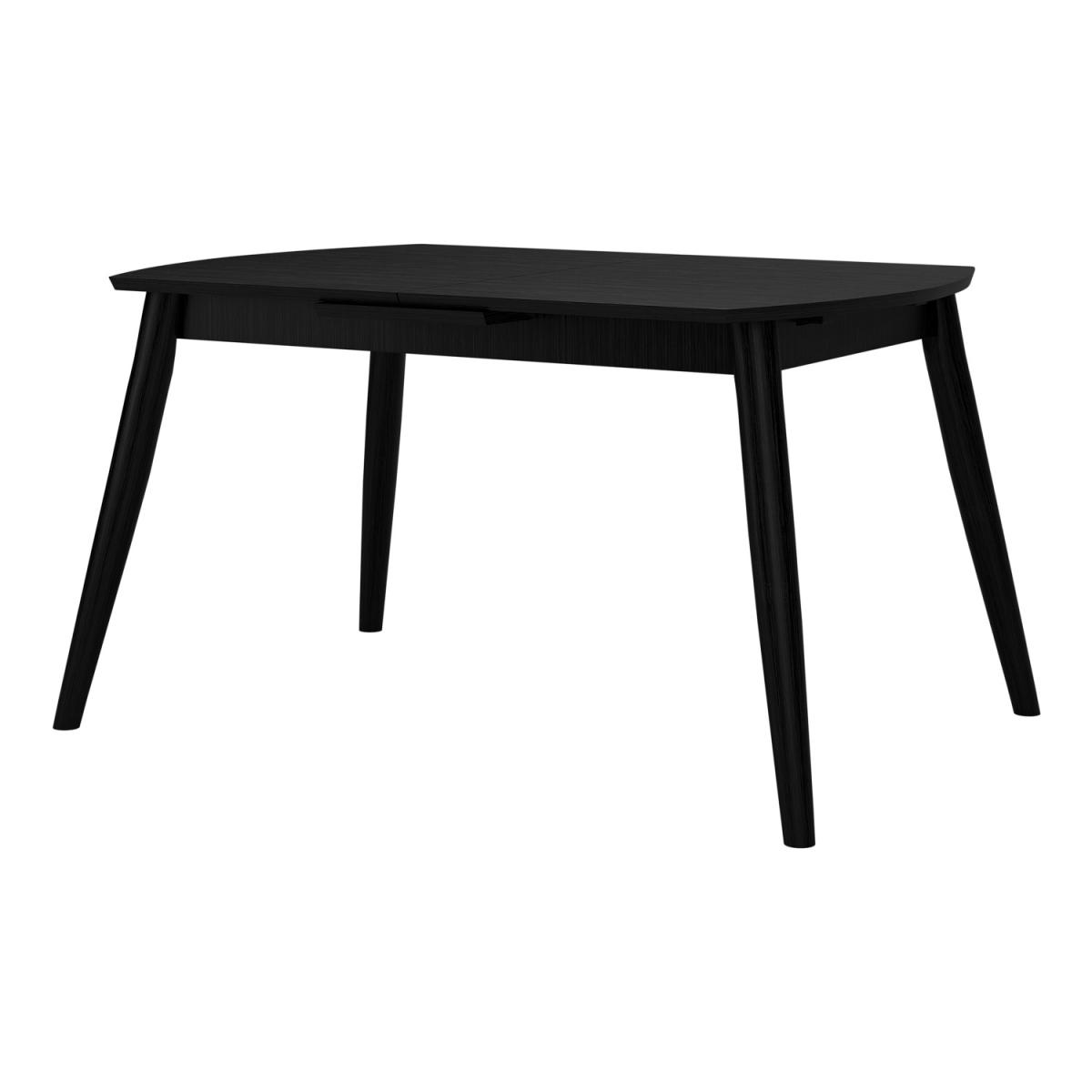 Black Wooden Extendable Dining Table with 4 Spindle Dining Chairs & 2 Curved Back Spindle Dining Chairs - Olsen – image 6