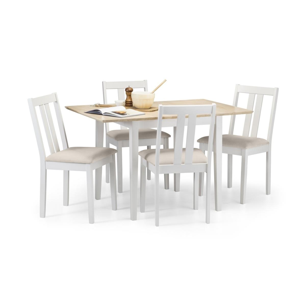 Julian Bowen Rufford Two Tone Extendable Dining Set – image 2