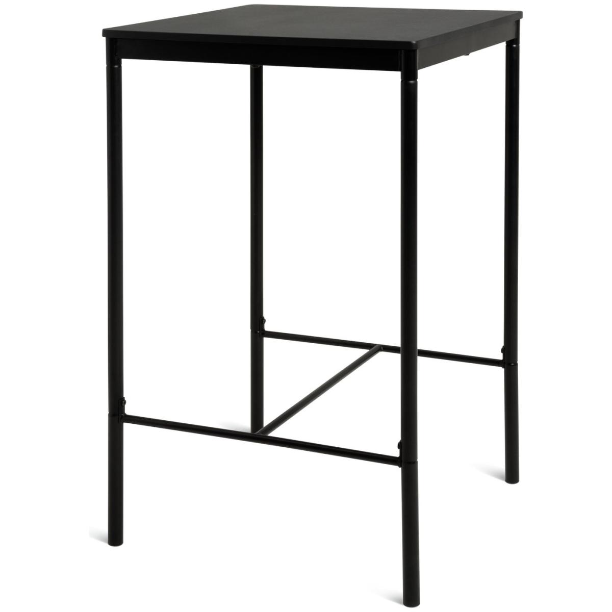 Habitat Stella Metal Bar Table & 2 Black Bar Stools – image 5