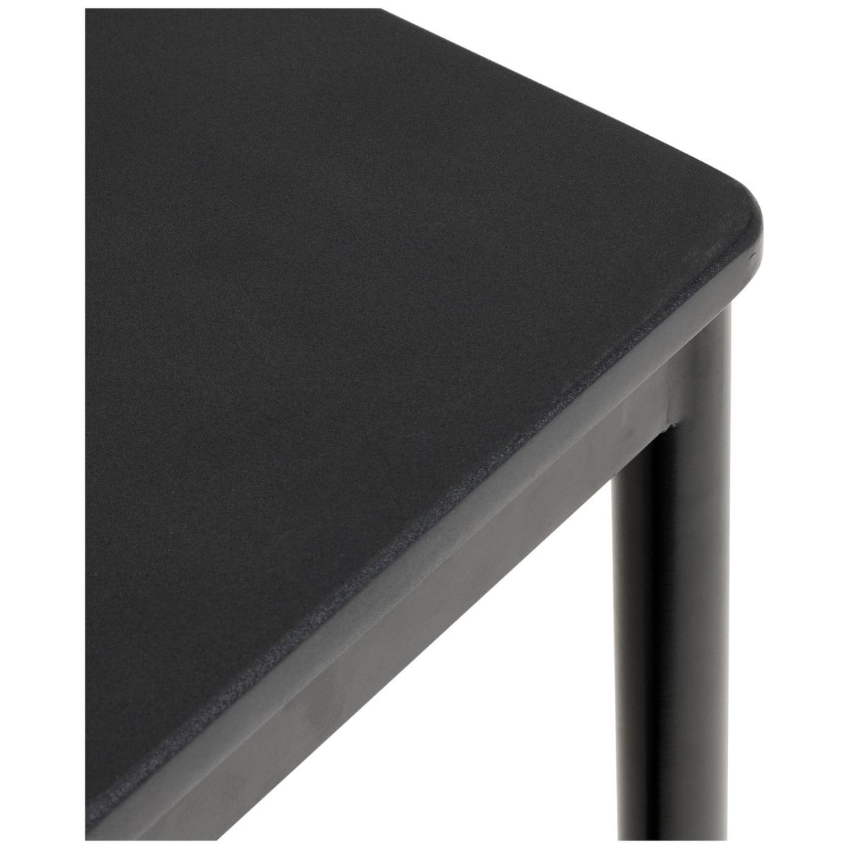 Habitat Stella Metal Bar Table & 2 Black Bar Stools – image 7