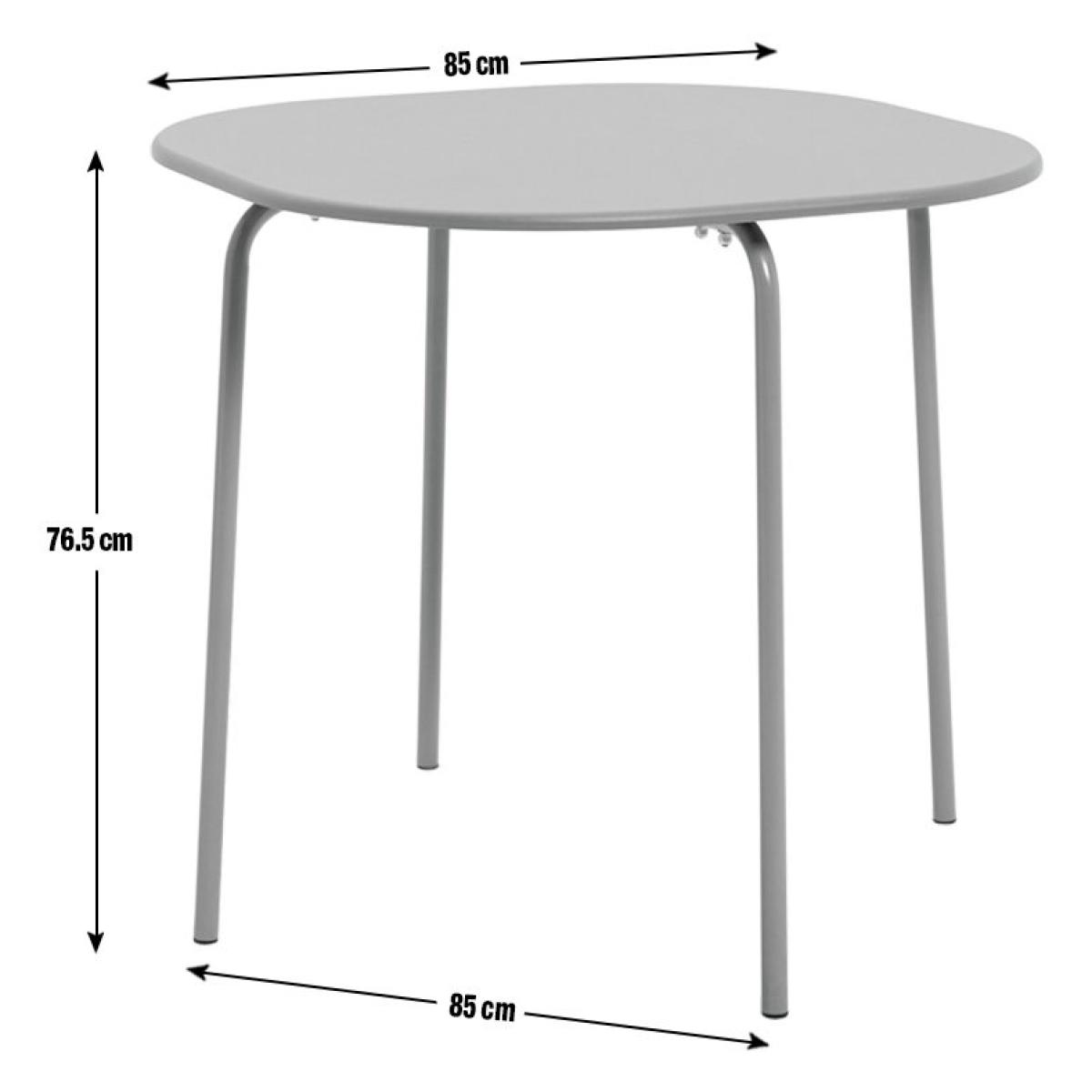 Habitat Jayla Metal Dining Table & 4 Black Chairs – image 4