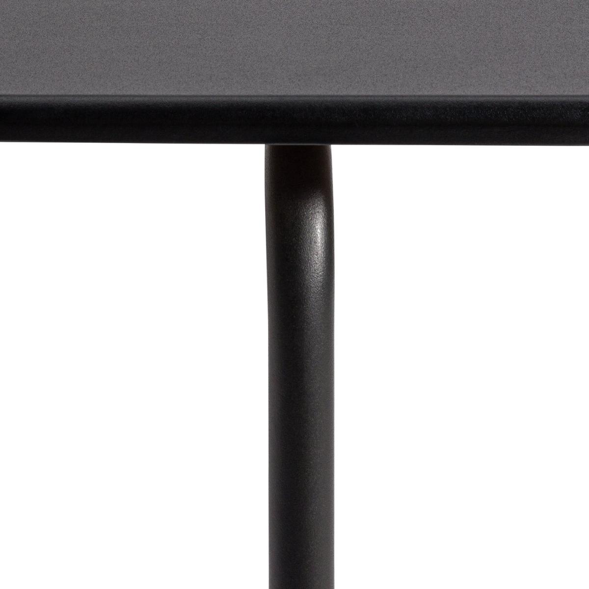 Habitat Jayla Metal Dining Table & 4 Black Chairs – image 8