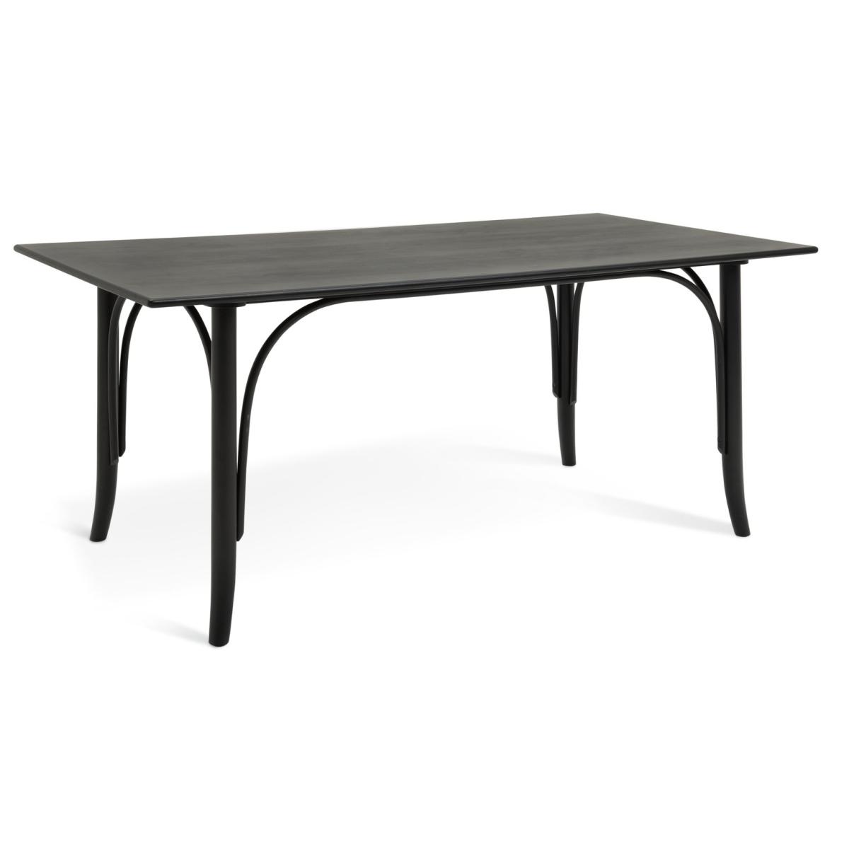 Habitat Larsa Dining Table & 6 Etta Green & Brass Chairs – image 4