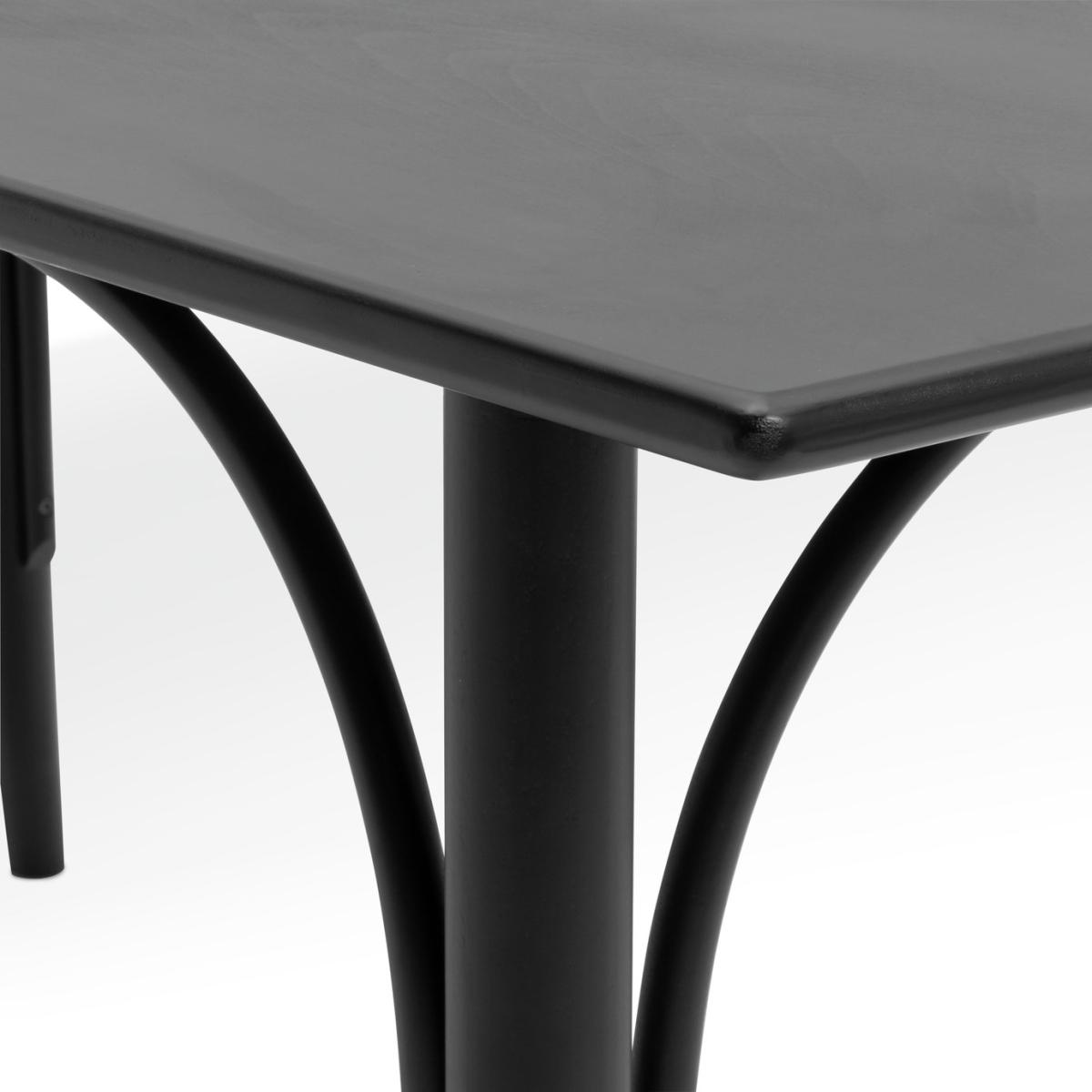 Habitat Larsa Dining Table & 6 Etta Green & Brass Chairs – image 5
