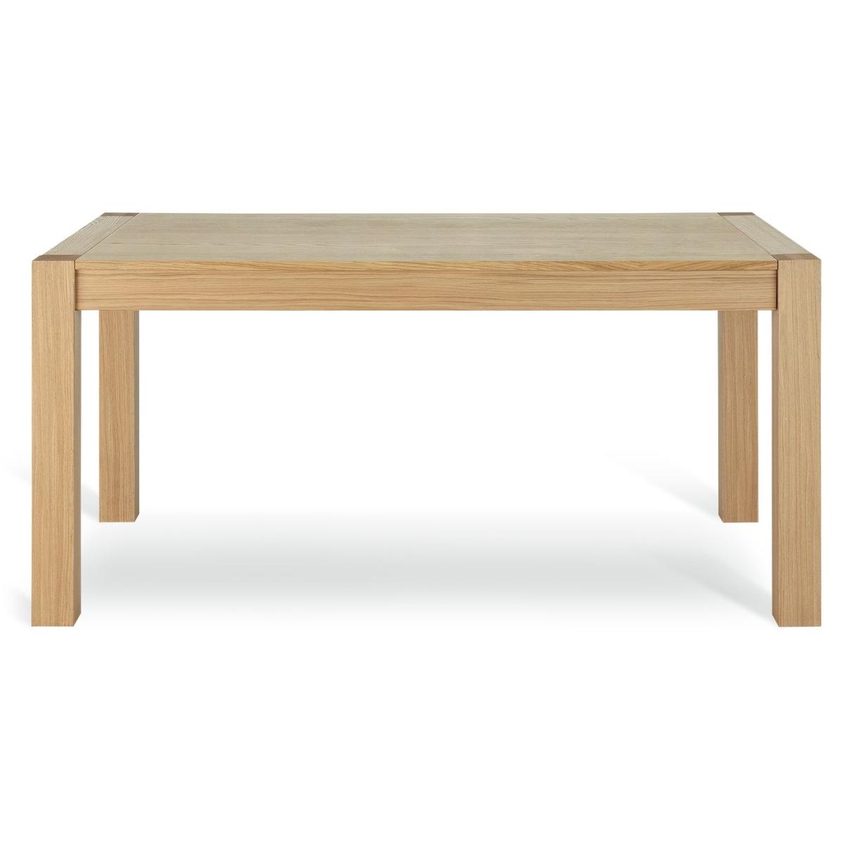 Habitat Alston Wood Dining Table & 6 Alec Charcoal Chairs – image 4
