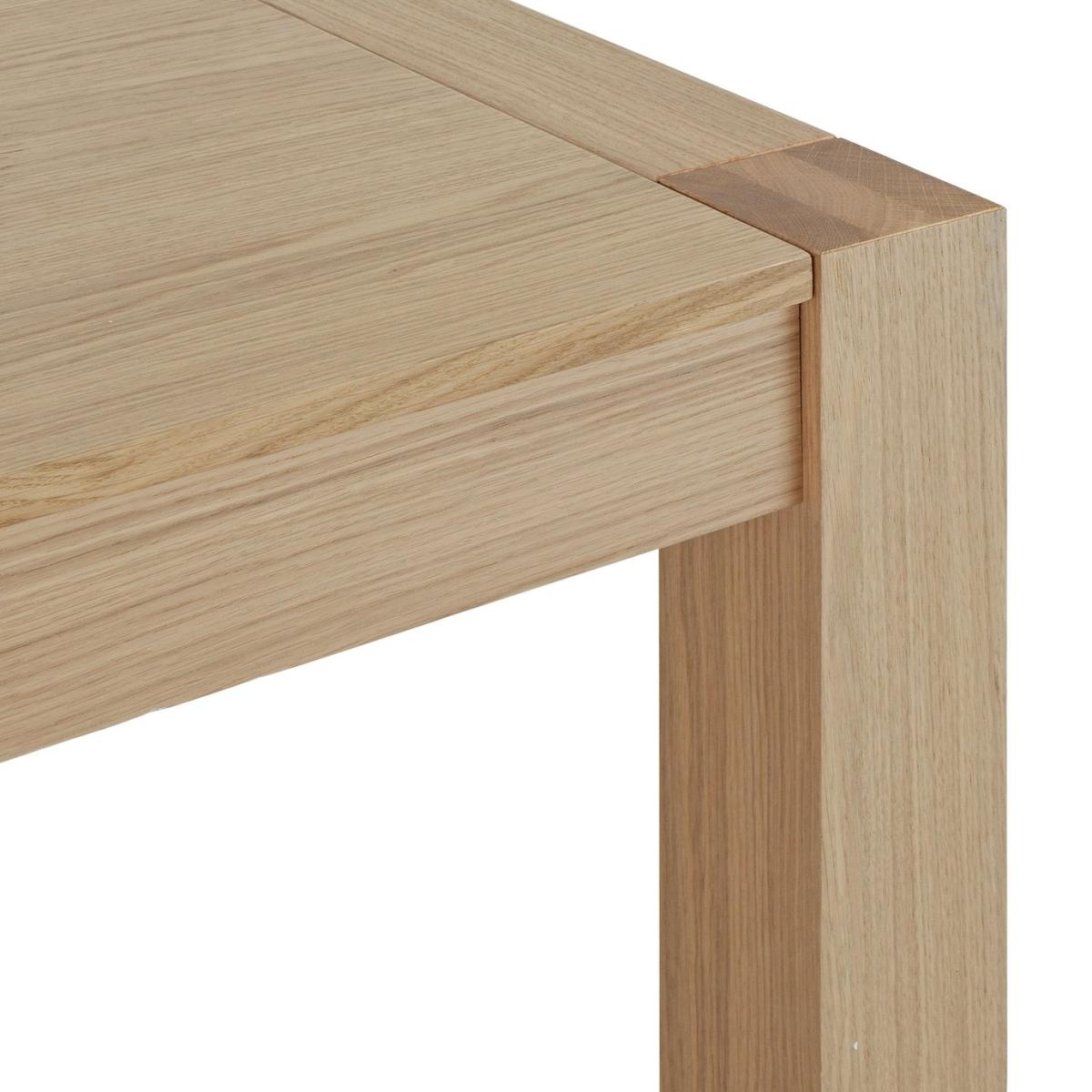 Habitat Alston Wood Dining Table & 6 Alec Charcoal Chairs – image 5