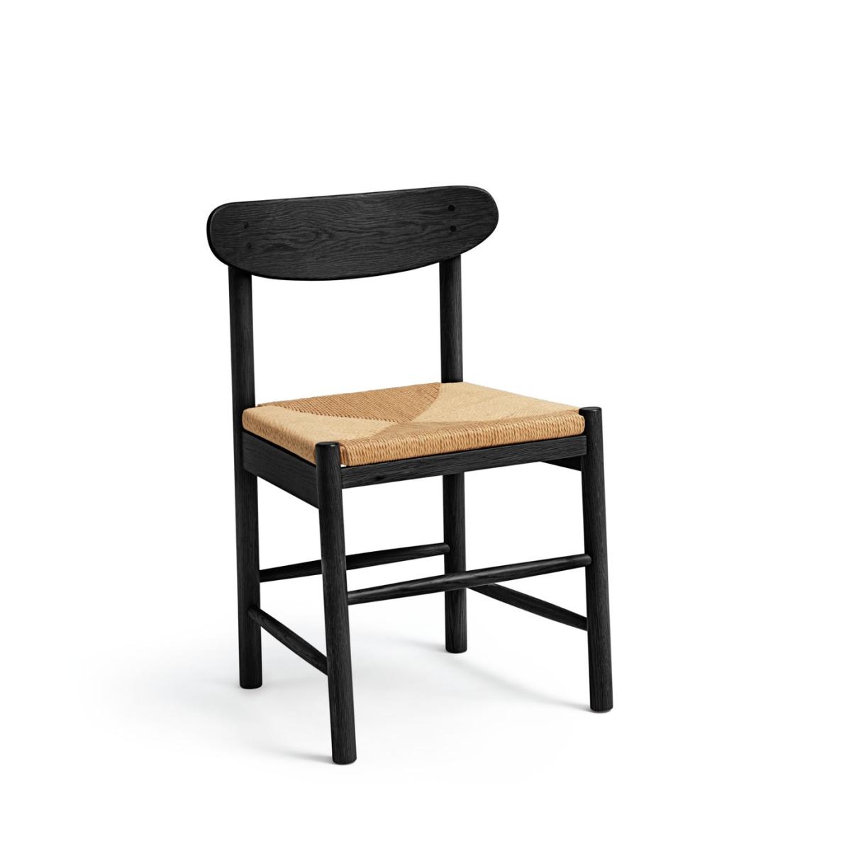 Habitat Barnwell Dining Table & 6 Hanna Black Chairs – image 6