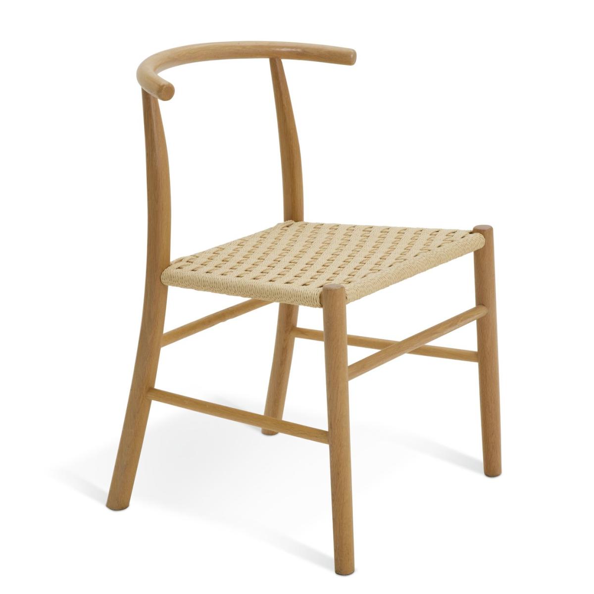 Habitat Alston Oak Dining Table, 1 Bench & 4 Oak Chairs – image 8