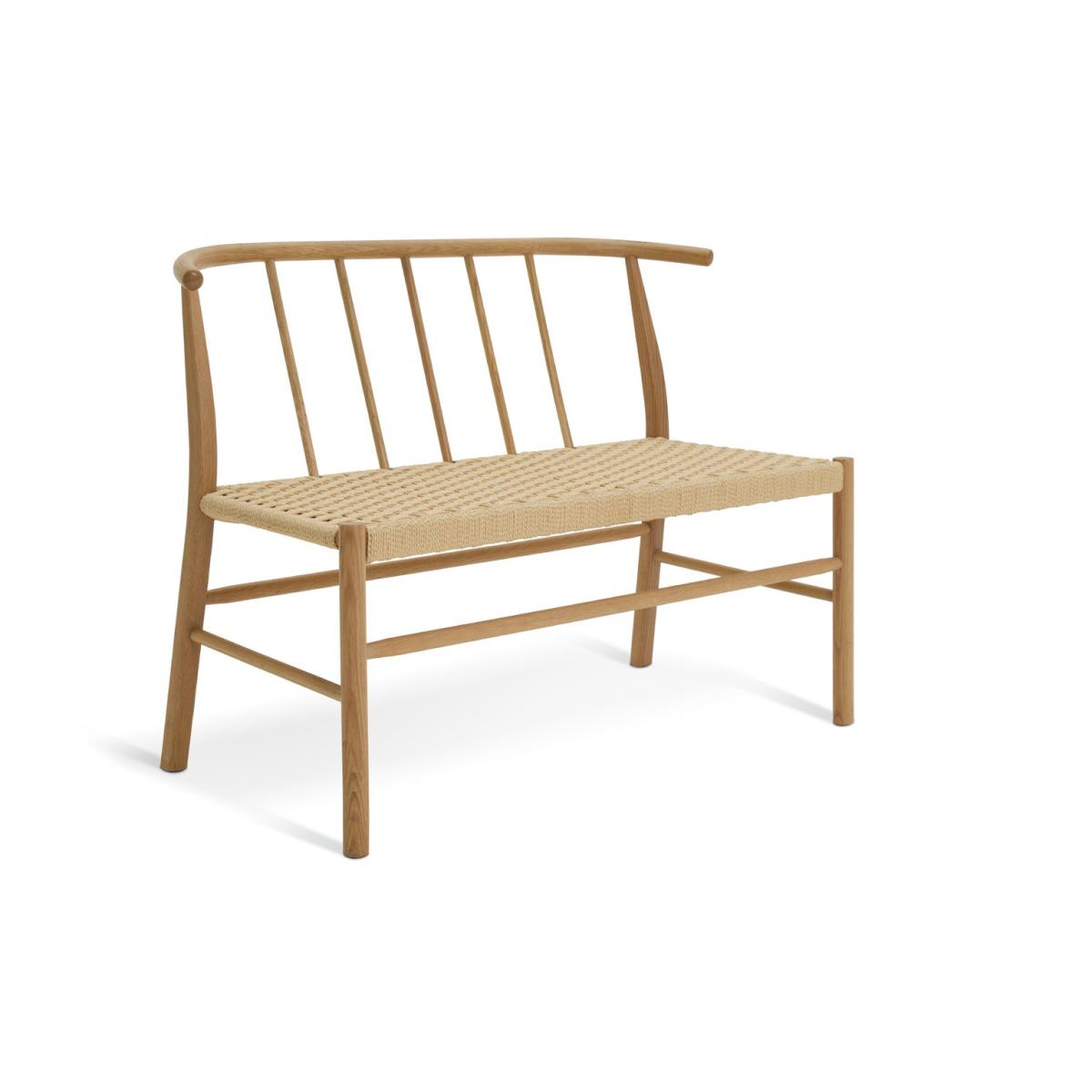 Habitat Alston Oak Dining Table, 1 Bench & 4 Oak Chairs – image 10