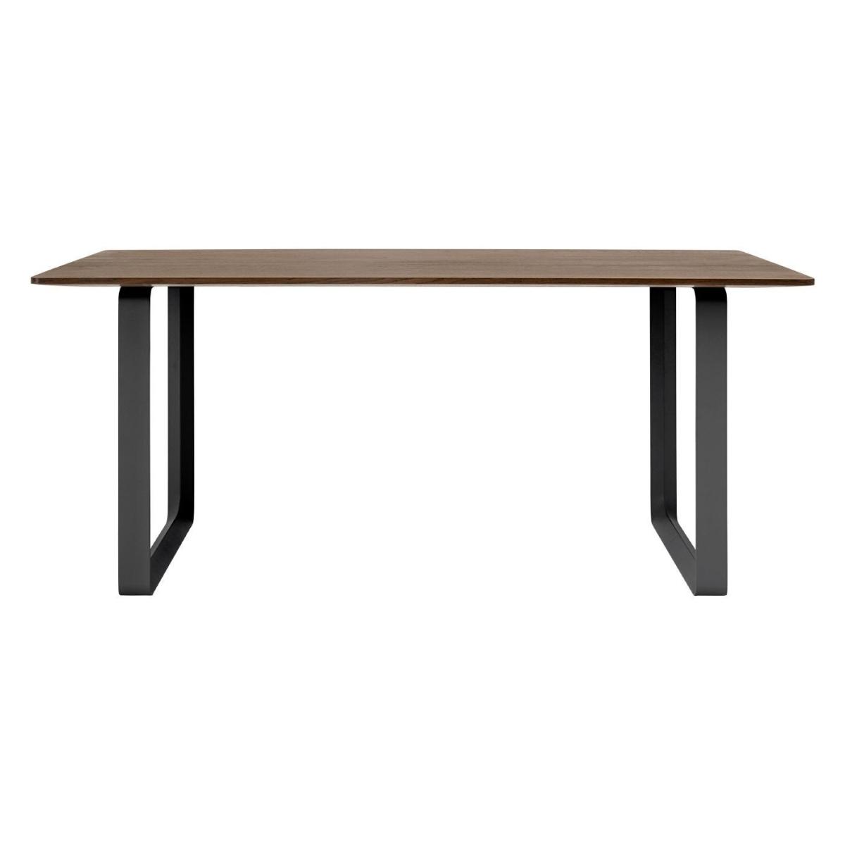 Muuto 70/70 Table 225 x 90cm in Smoked Oak with Black Legs – image 11