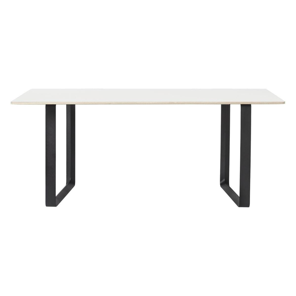 Muuto 70/70 Table 225 x 90cm in Smoked Oak with Black Legs – image 15