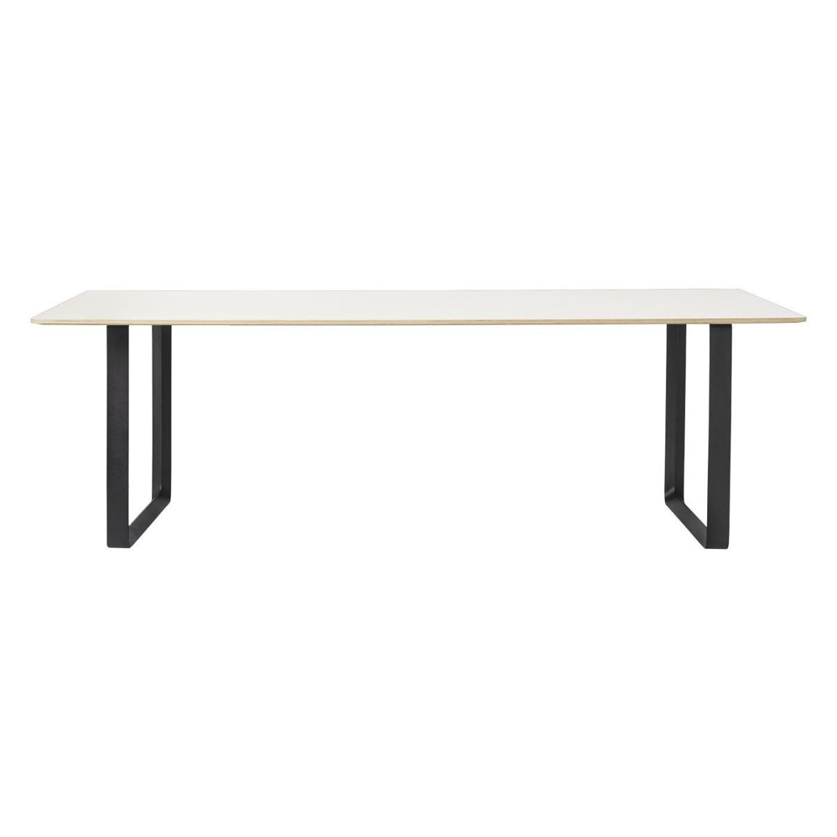 Muuto 70/70 Table 225 x 90cm in Smoked Oak with Black Legs – image 16