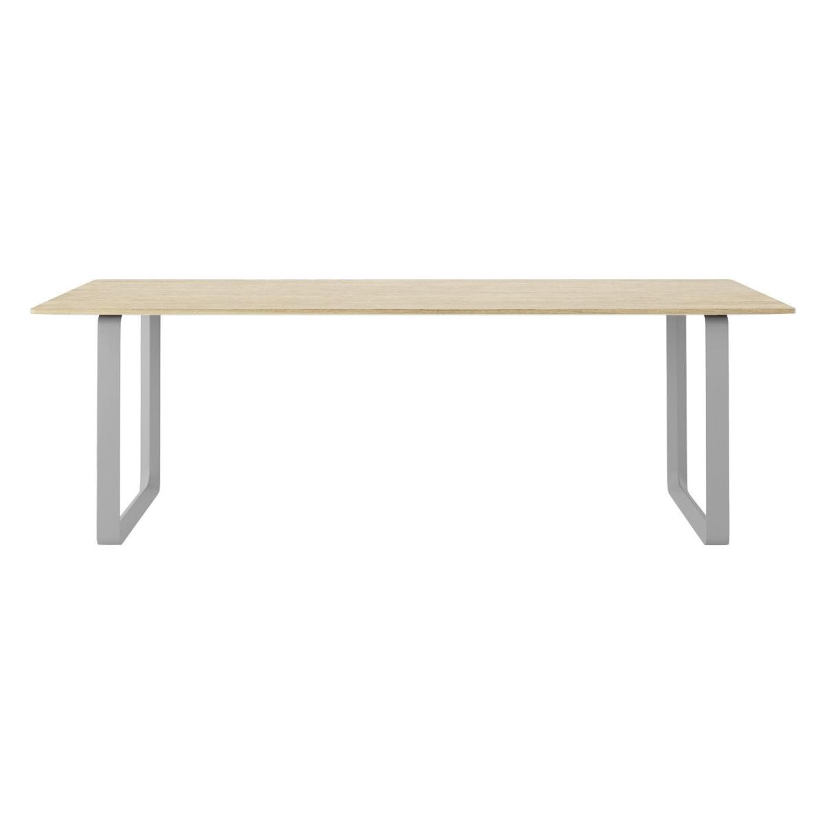 Muuto 70/70 Table 225 x 90cm in Smoked Oak with Black Legs – image 18