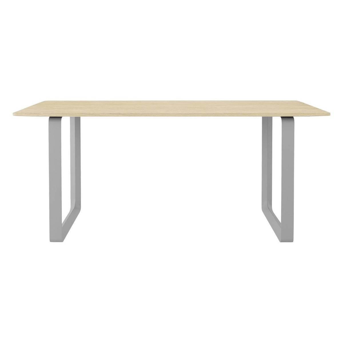 Muuto 70/70 Table 225 x 90cm in Smoked Oak with Black Legs – image 3
