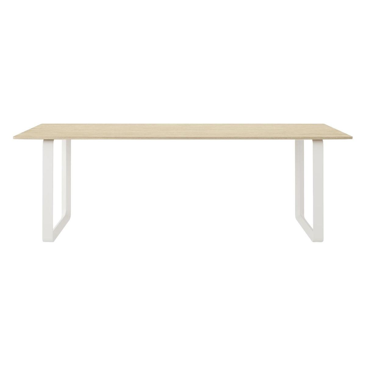 Muuto 70/70 Table 225 x 90cm in Smoked Oak with Black Legs – image 6