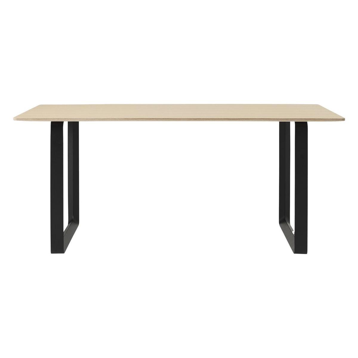 Muuto 70/70 Table 225 x 90cm in Smoked Oak with Black Legs – image 8