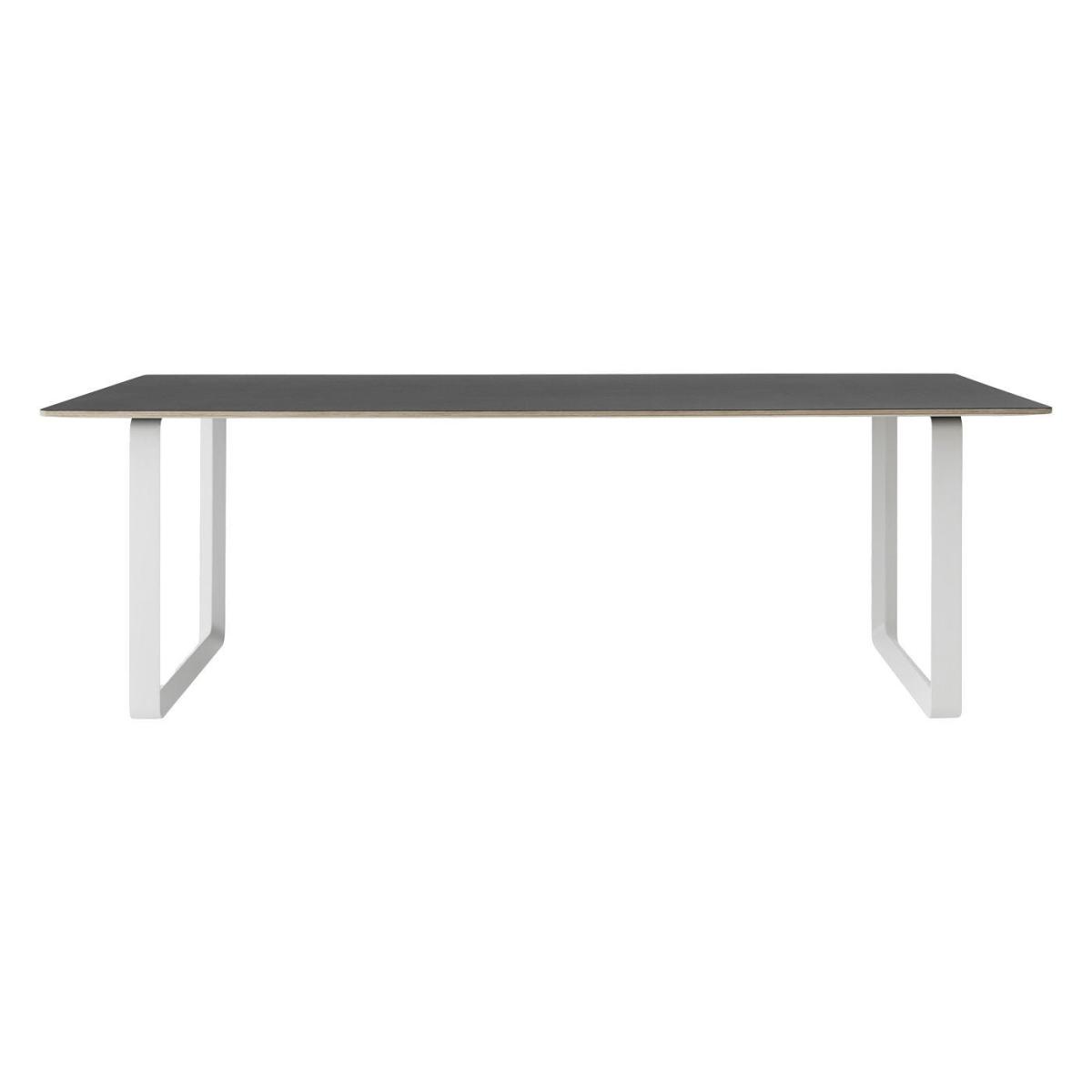 Muuto 70/70 Table 225 x 90cm in Smoked Oak with Black Legs – image 9