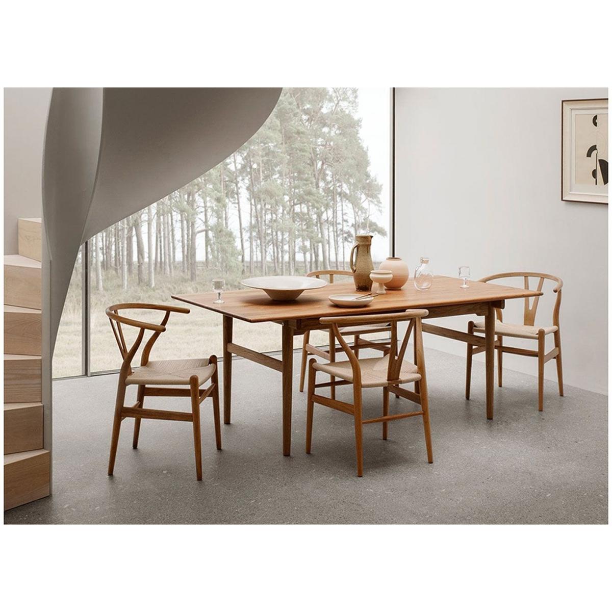 Carl Hansen & Son CH327 Dining Set 1 Dining table and 4 CH24 Chairs – image 4