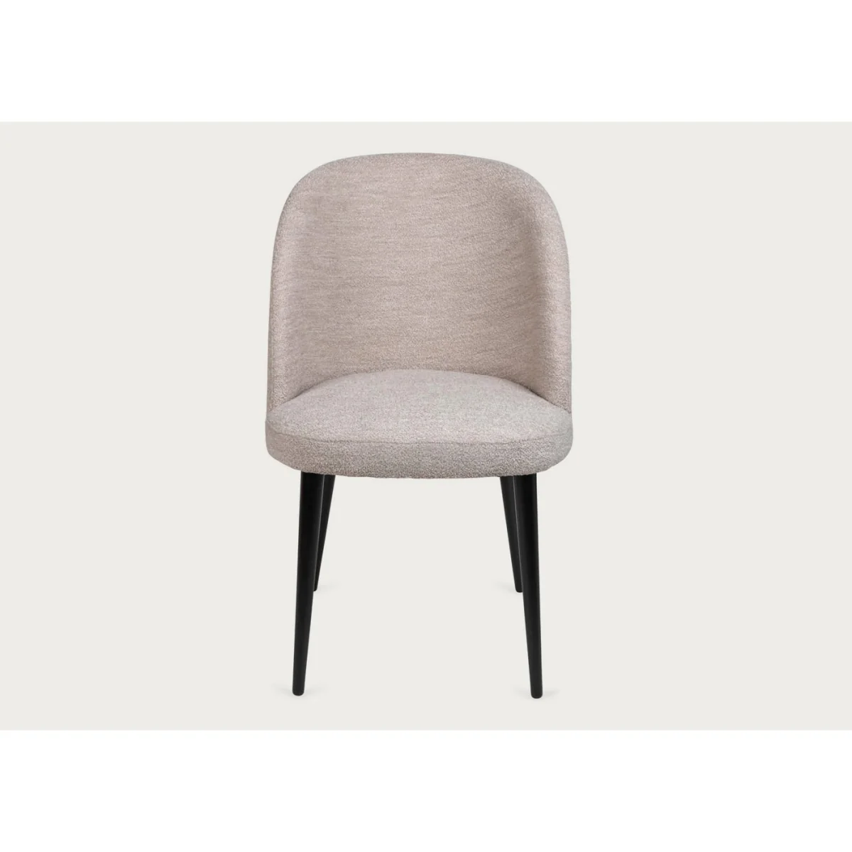 Heal's Austen Dining Chair Blanik Teal Black Leg – image 2