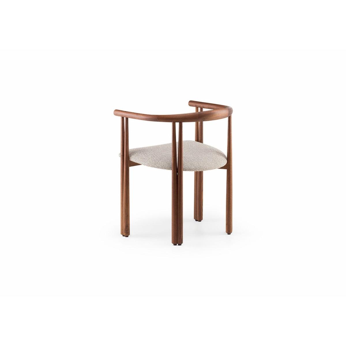 De La Espada Elliot Dining Chair in Danish Oiled Walnut – image 8