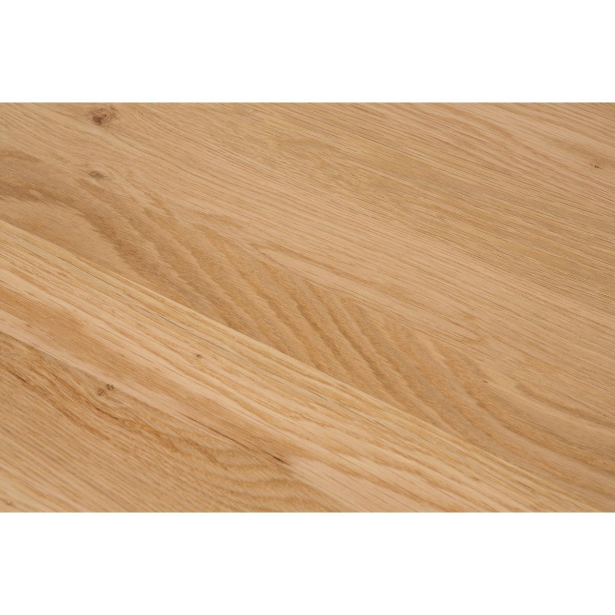 Fjord Dining Table and Bench Set, Oak – image 8