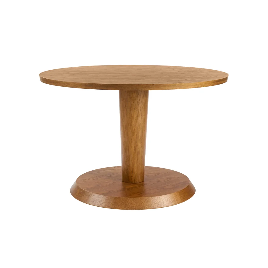 Sia 4-6 Seat Chestnut Dining Table and 4 Morton Chairs – image 2