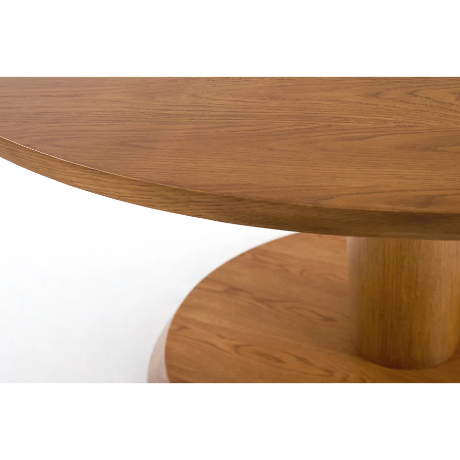 Sia 4-6 Seat Chestnut Dining Table and 4 Morton Chairs – image 3