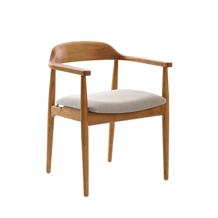 Sia 4-6 Seat Chestnut Dining Table and 4 Morton Chairs – image 4