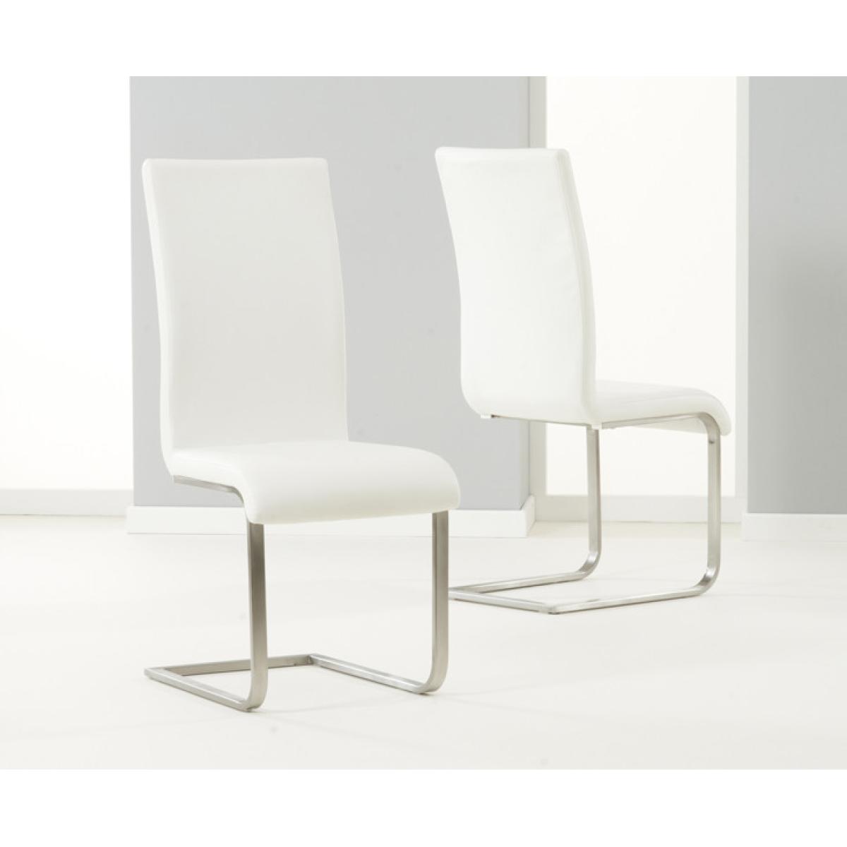 Harmony 160cm Extending Light Grey High Gloss Dining Table with Malaga Chairs - Ivory, 6 Chairs – image 8