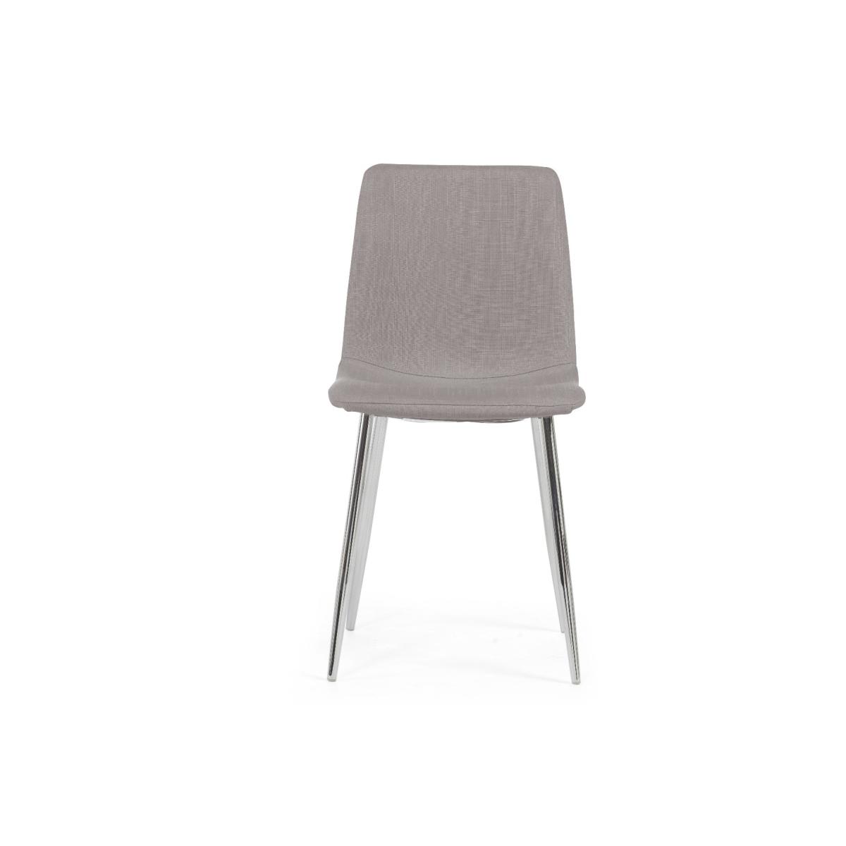 Seattle 160cm White High Gloss Dining Table with 8 Grey Helsinki Chairs – image 17