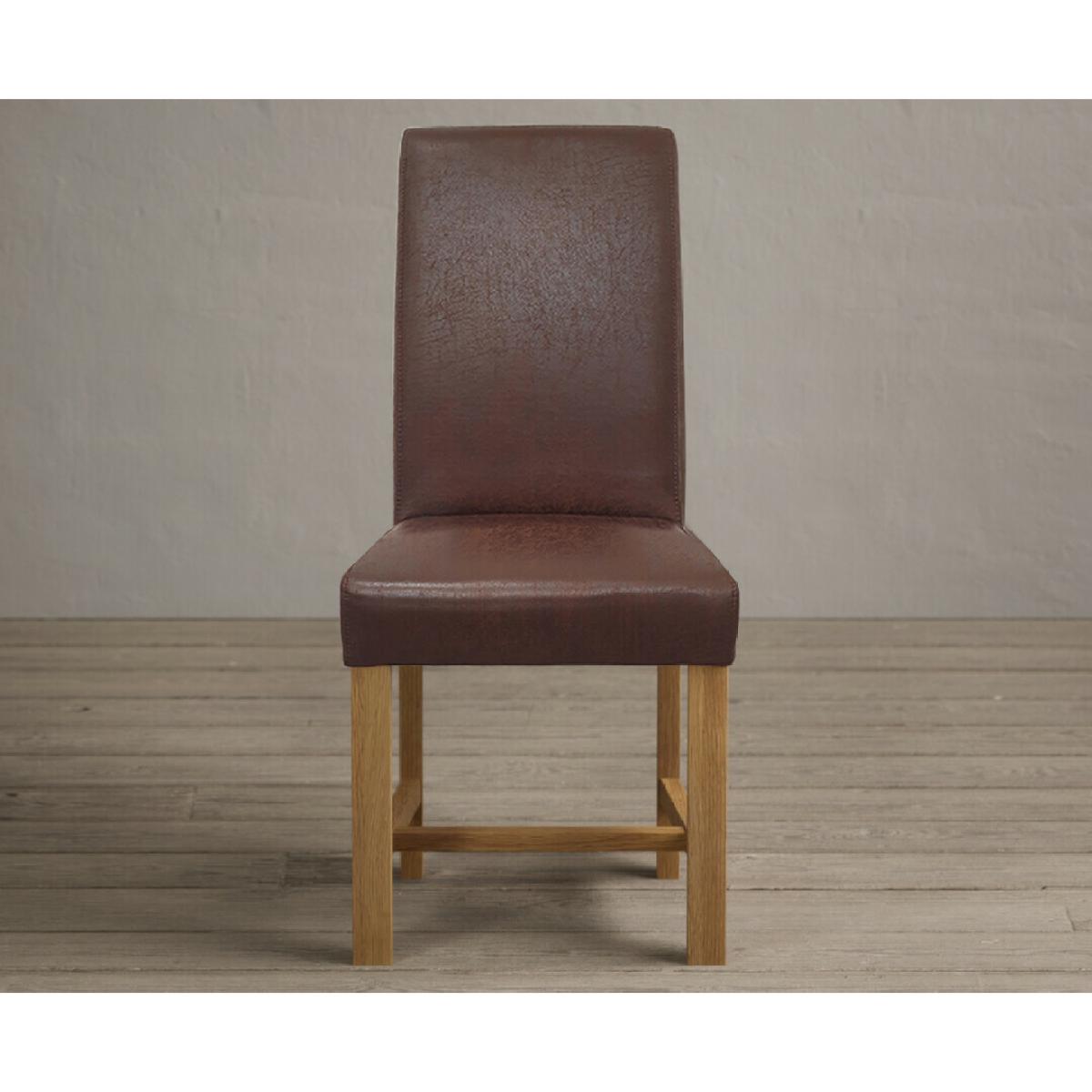 Hertford 120cm Fixed Top Solid Oak Dining Table with 4 Grey  Chairs – image 21