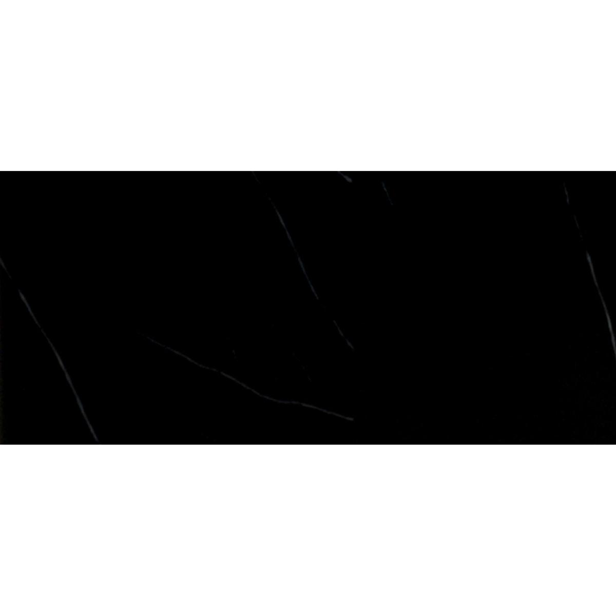 Carvelle 160cm Black Pedestal Marble Dining Table – image 7
