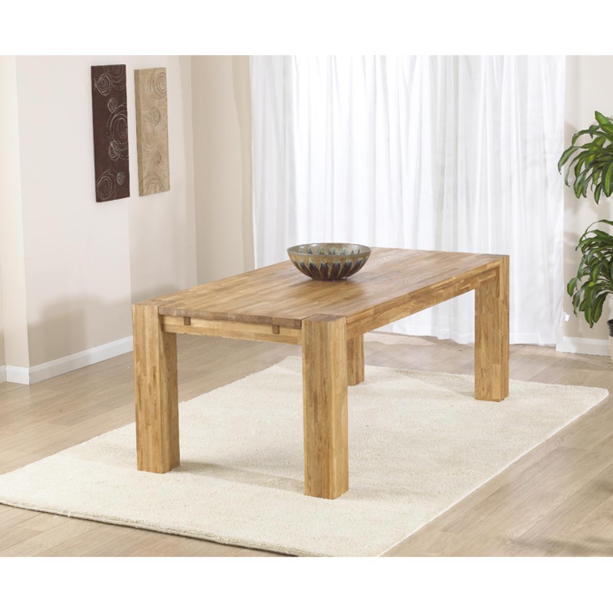 Sheringham 200cm Solid Oak Dining Table With 8 Natural Clara Fabric Chairs – image 12