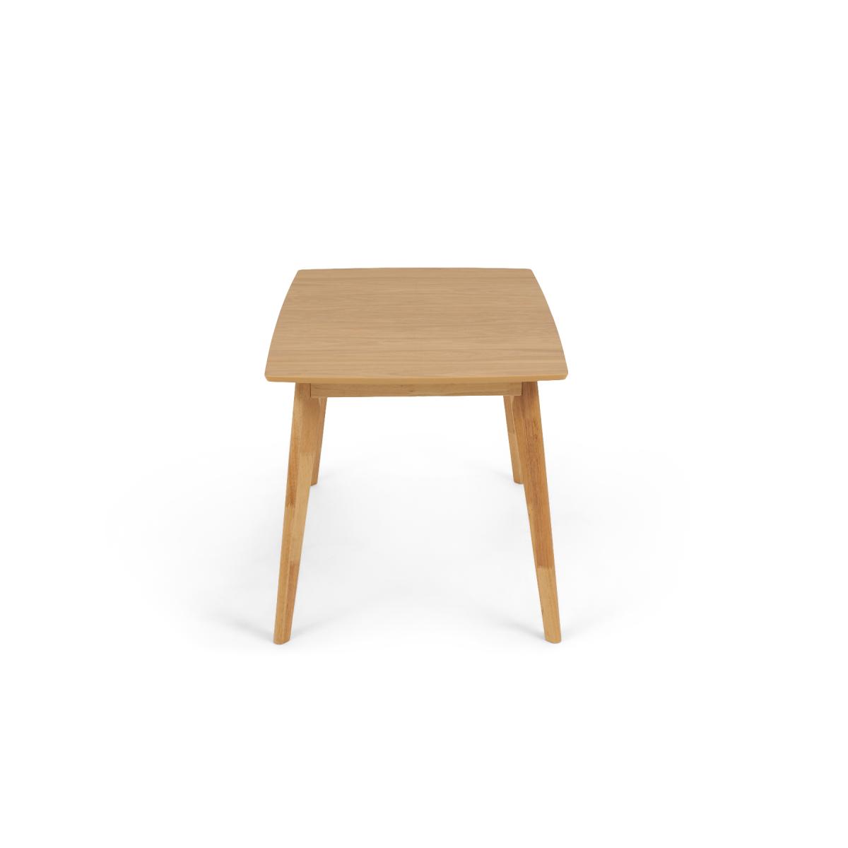 Sacha 120cm Extending Dining Table with Sacha Grey and Oak Cushion Seat Chairs - Oak and Grey, 4 Chairs – image 14