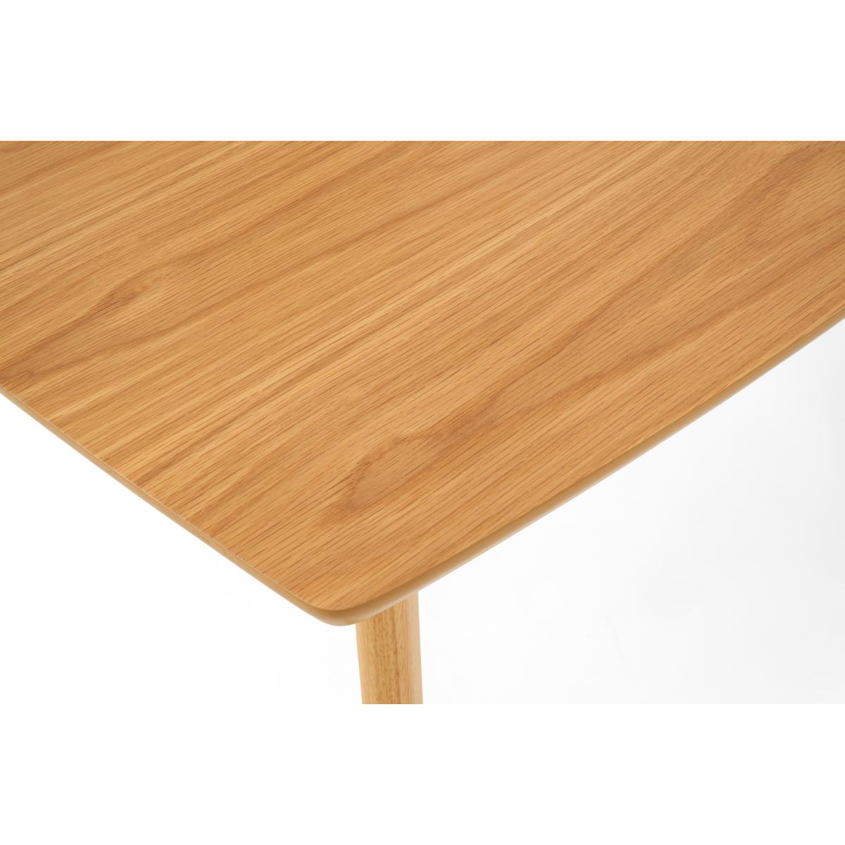 Sacha 90cm Square Dining Table with Sacha Grey and Oak Cushion Seat Chairs - Oak and Grey, 2 Chairs – image 9