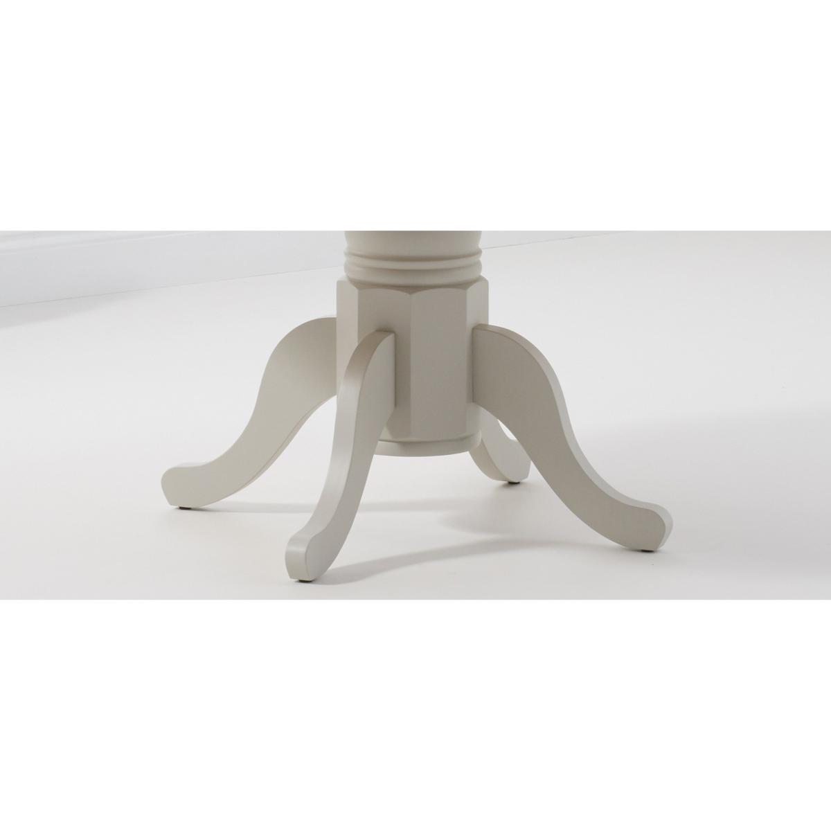 Epsom 120cm Oak and Grey Painted Dining Table With 6 Grey Clara Fabric Chairs – image 11