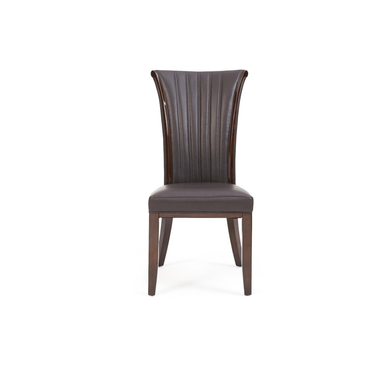 Novara 170cm Brown Pedestal Marble Dining Table With 4 Cream Alpine Chairs – image 21