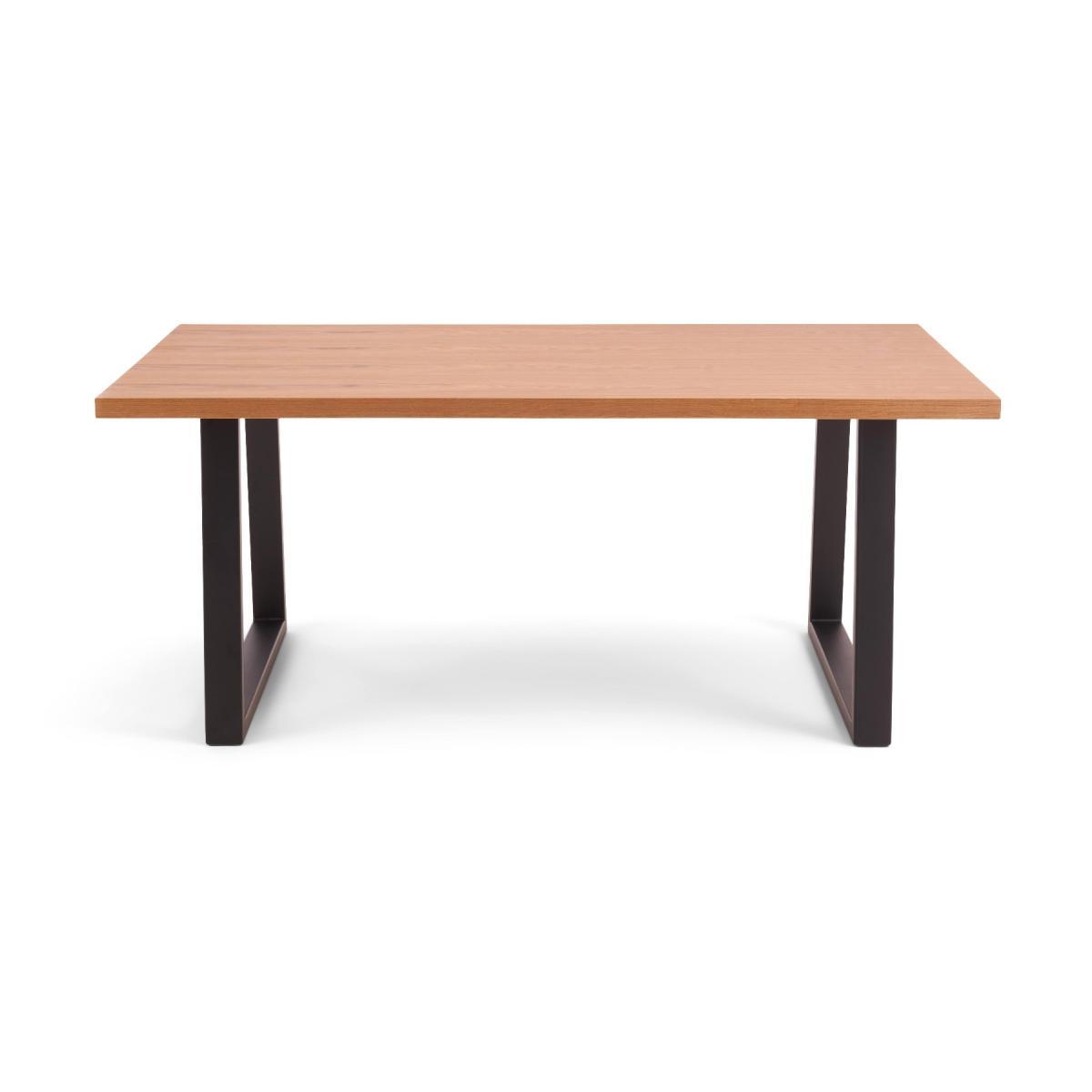 Urban 180cm Industrial Dining Table with Alexa Dining Chairs - Brown, 4 Chairs – image 9
