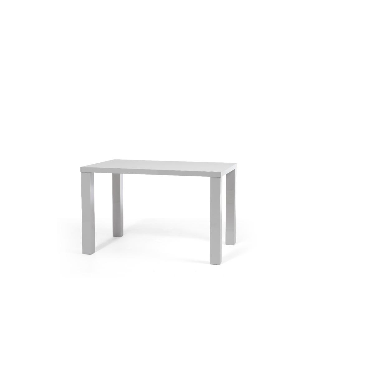 Atlanta 120cm Light Grey Gloss Dining Table With 6 Grey Cavello Chairs – image 11