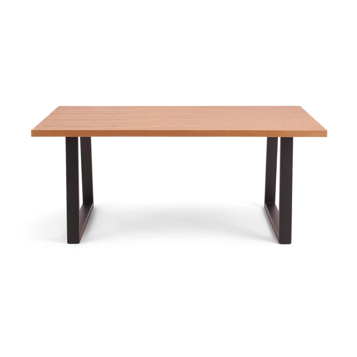 Urban 180cm Ash and Veneer Industrial Dining Table with 8 Grey Hendrick Chairs – image 13