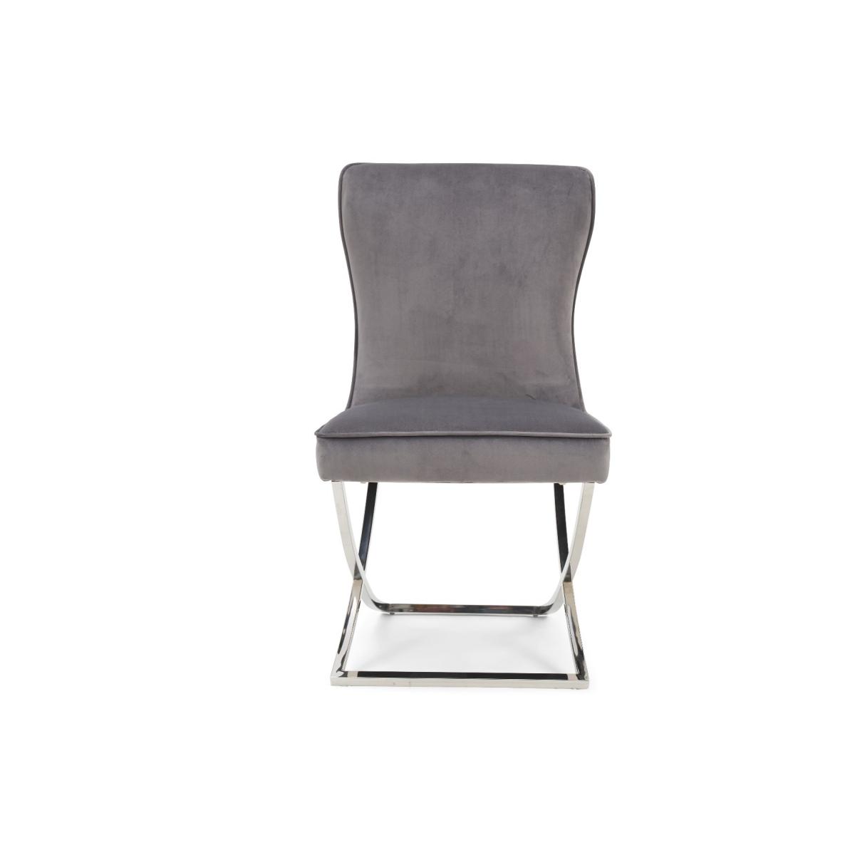 Antonio 220cm White Marble Table With 10 Grey Lorenzo Chairs – image 17