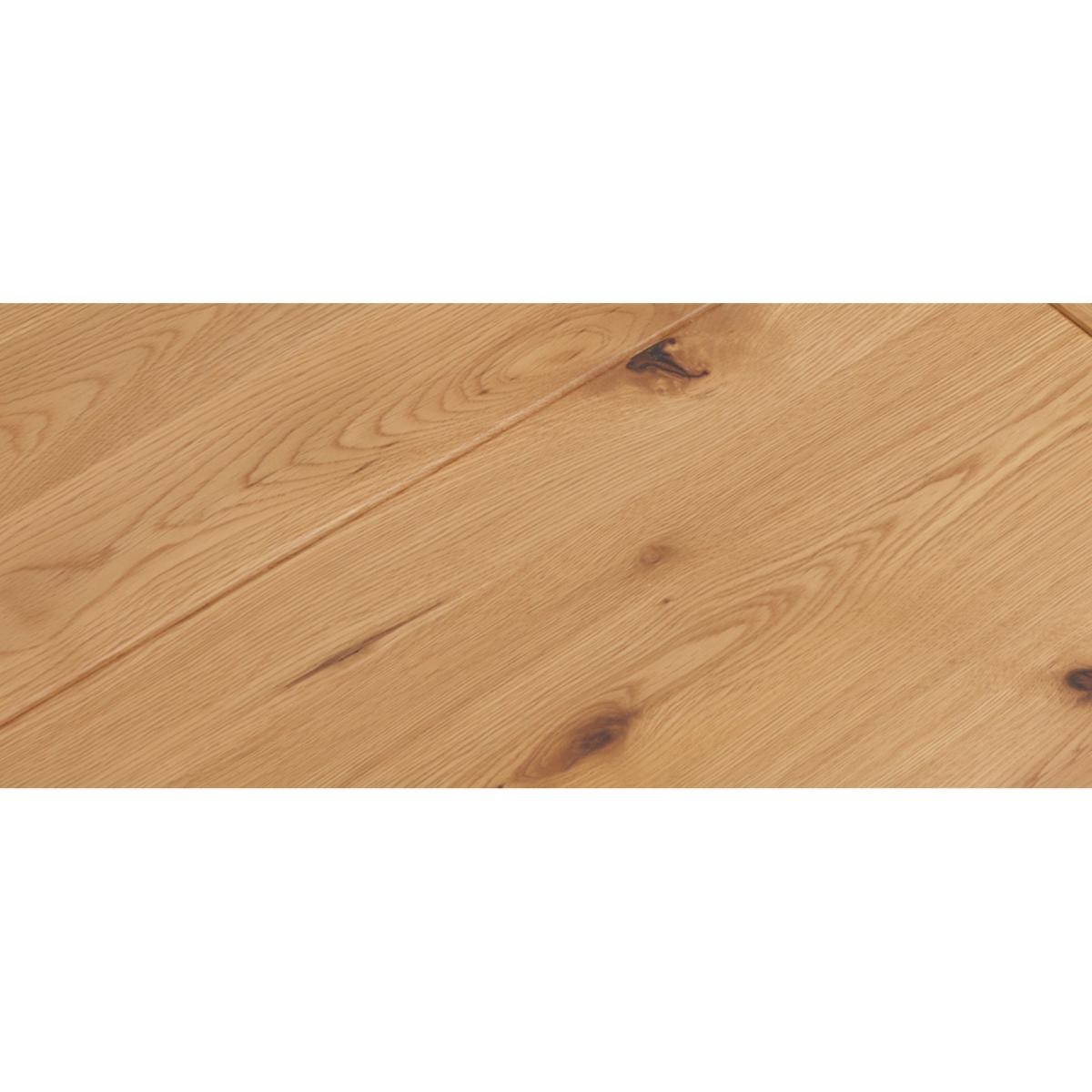 Extending Buckley 200cm Solid Oak Dining Table with 10 Linen Natural Chairs – image 76