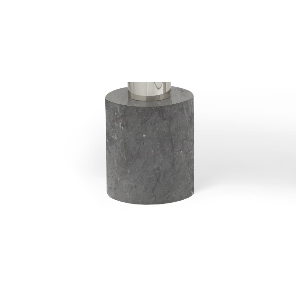 Antonio 220cm Grey Marble Table With 10 Grey Sienna Velvet Chairs – image 13